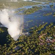 Aerial View of Victoria Falls and AVANI