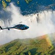 Helicopter ride over the Victoria Falls
