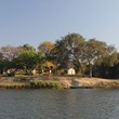 Waterberry Lodge view from river